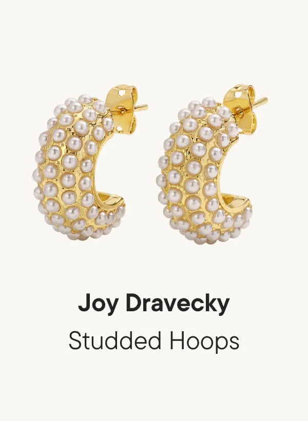 Studded Hoops Studded Hoops