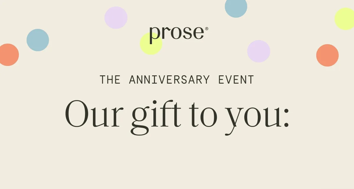 Prose | Our gift to you: Skincare Starter Set