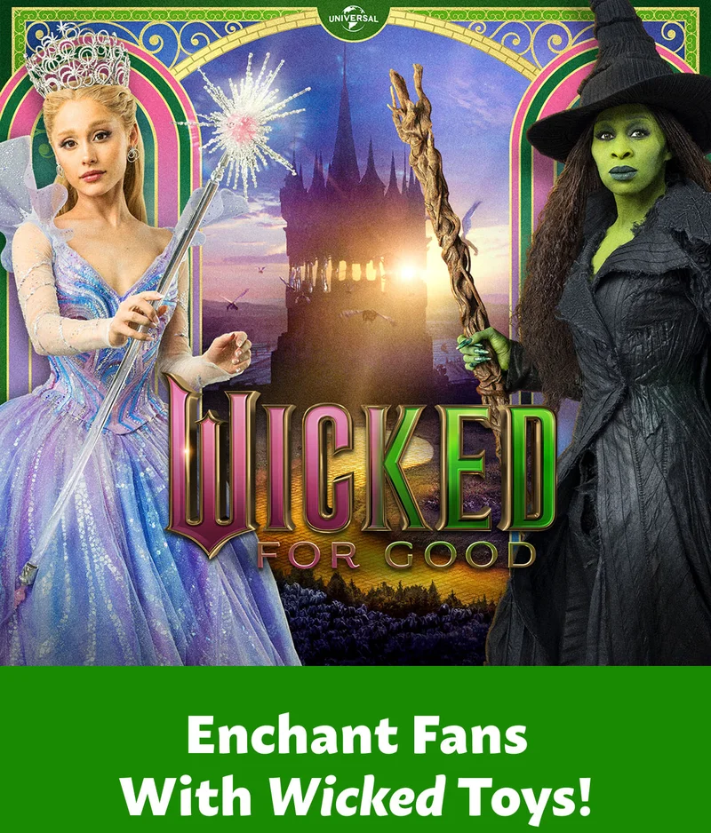 New Wicked Toys Have Just Flown In!
