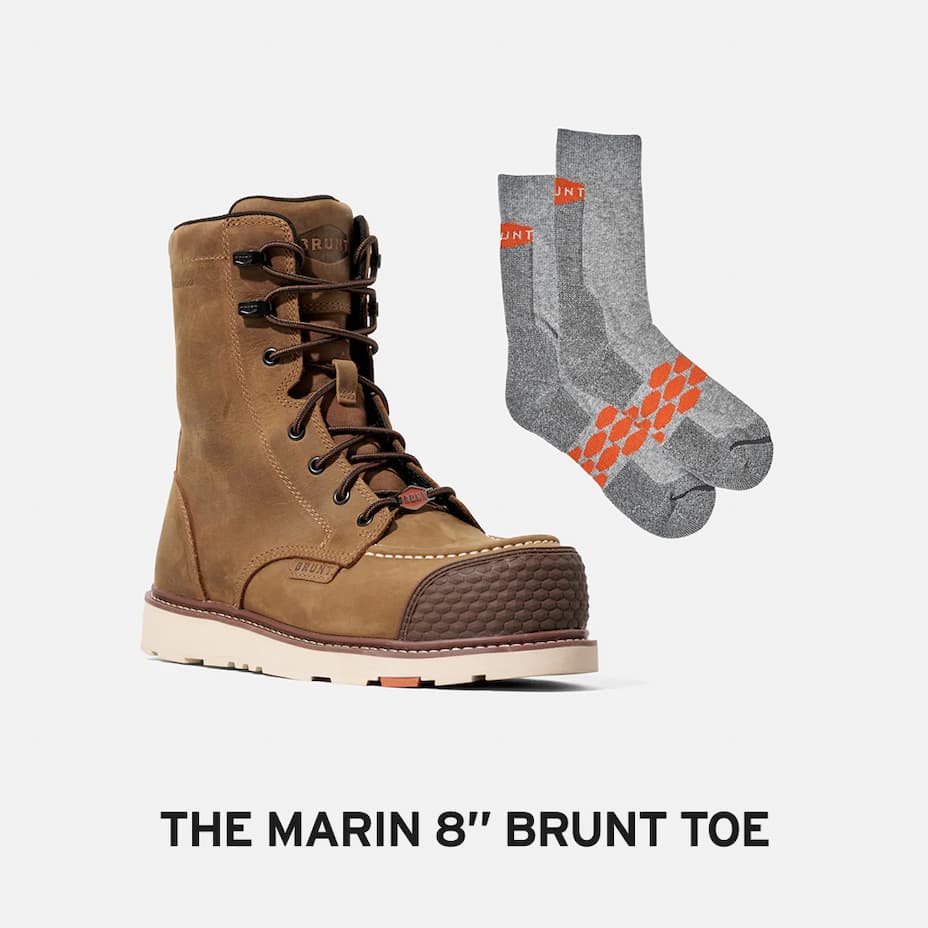 Marin 8" BRUNT Toe