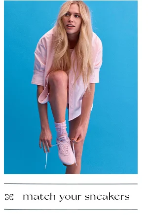 match your sneakers