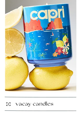 vacay candles