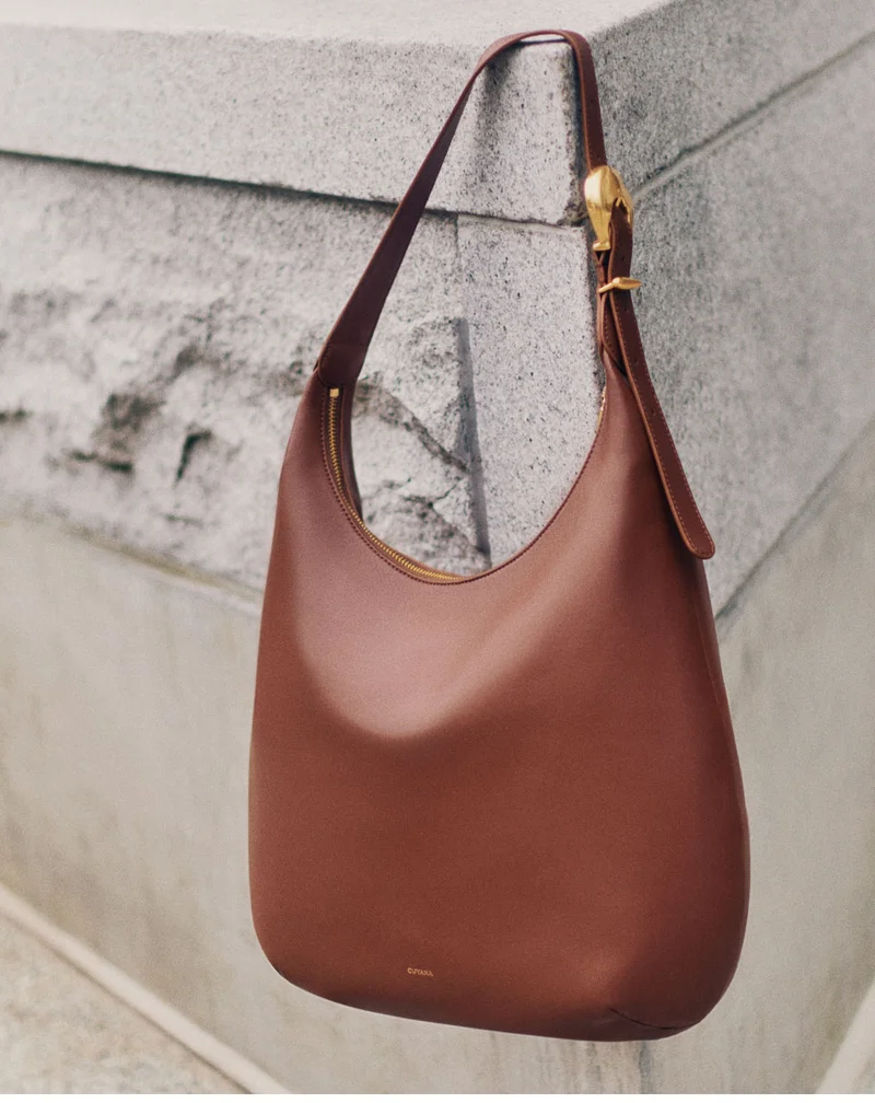 Oversized Celestia Bag Dark Chestnut