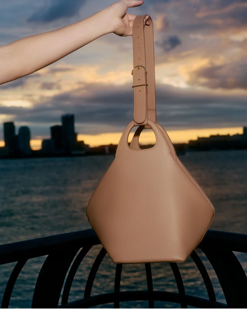 Oversized Paloma Bag Cappuccino