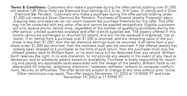 Promo Terms