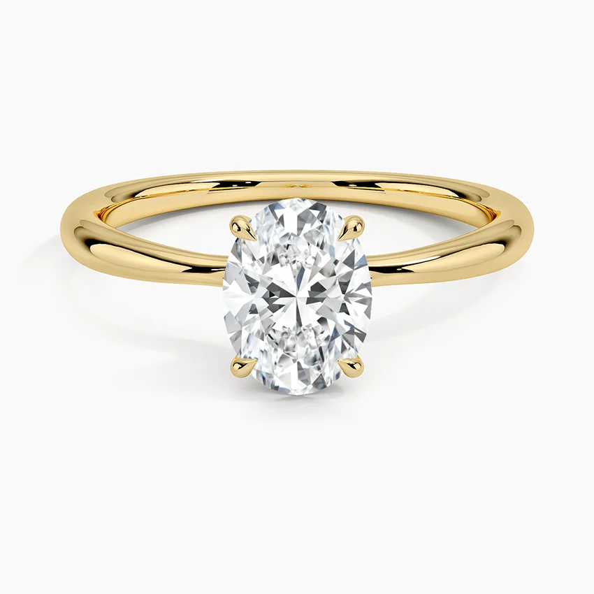 Freesia Solitaire Ring
