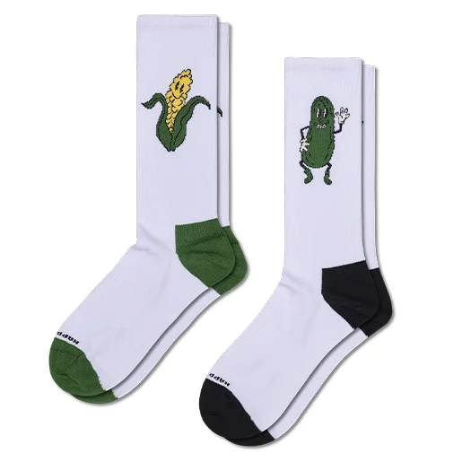 2-Pack Corn Sneaker Socks