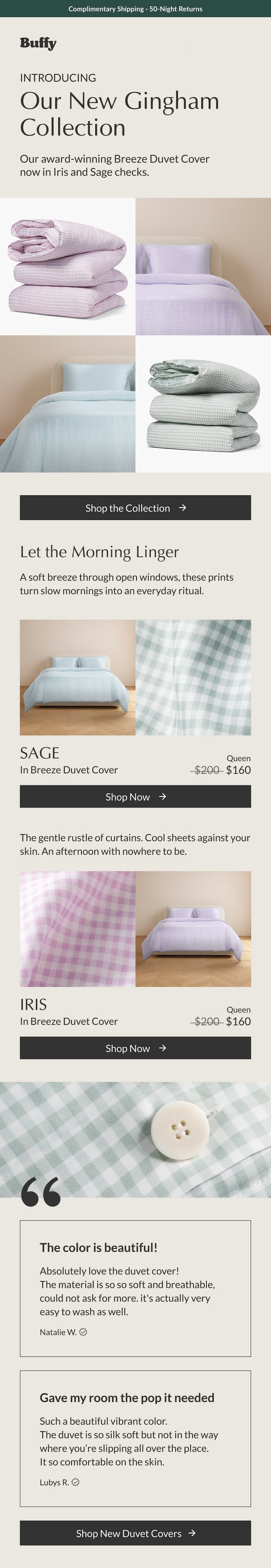 Our New Gingham Collection - Shop the Collection