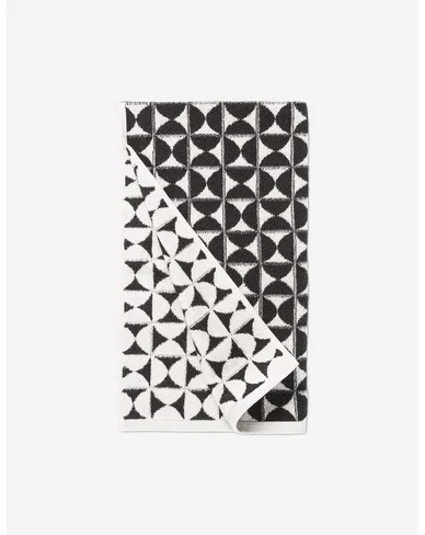 Harper Organic Cotton Hand Towel by House No. 23-Meteorite
