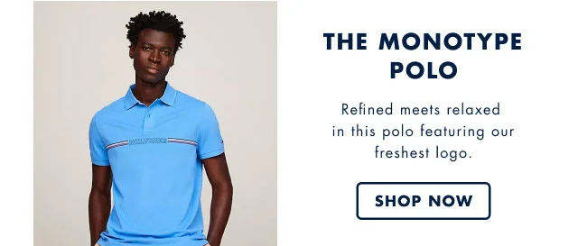 The monotype polo                                            Refined meets relaxed in this polo featureing our freshest logo.                                            Shop now