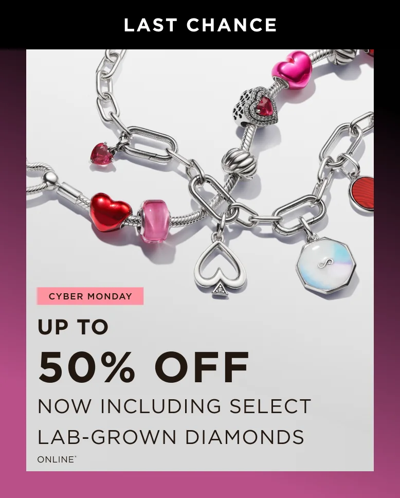 Cyber Monday last call. Save up to 50%