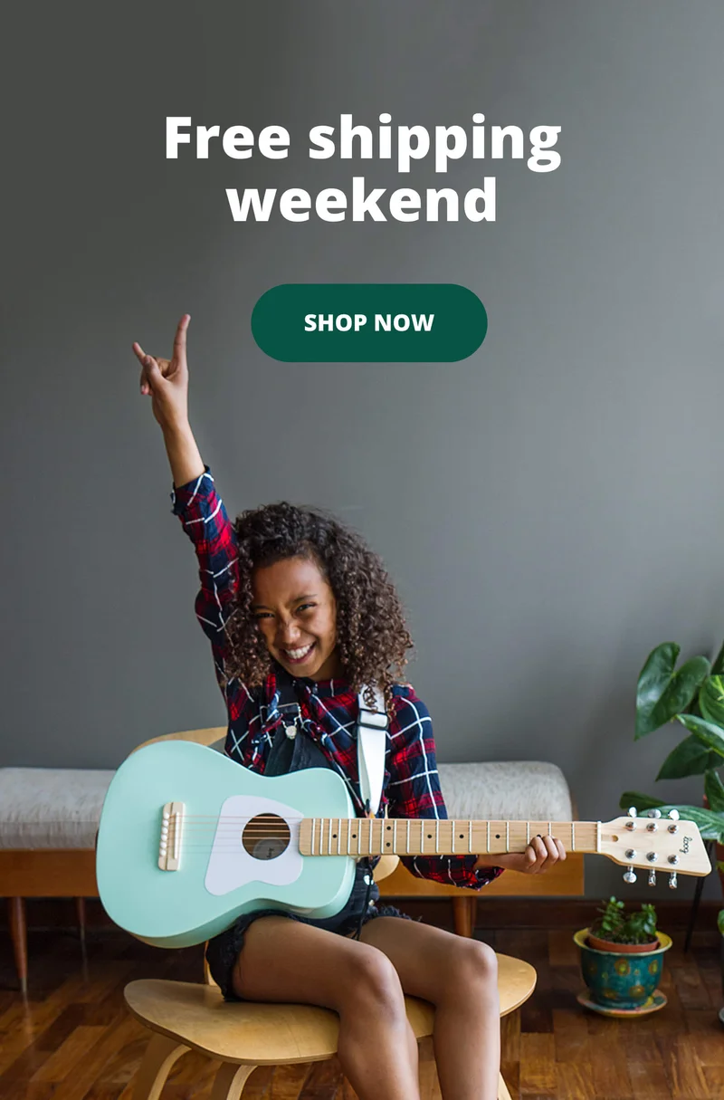 Free shipping weekend - Shop now