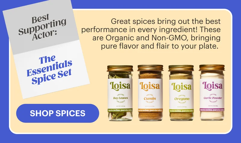Best Supporting Actor: The Essentials Spice Set Great spices bring out the best performance in every ingredient! These are Organic and Non-GMO, bringing pure flavor and flair to your plate. Shop Spices