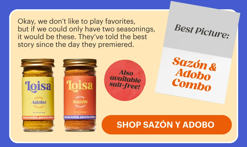 Best Picture: Sazón & Adobo Combo Okay, we don’t like to play favorites, but if we could only have two seasonings, it would be these. They've told the best story since the day they premiered. Shop Sazón y Adobo
