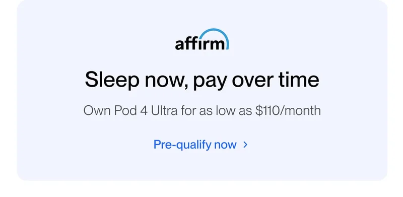 Sleep now, pay over time
