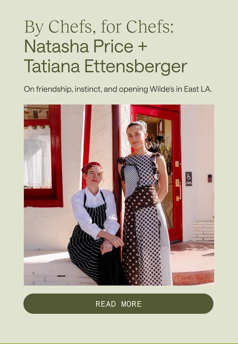 By Chefs, for Chefs