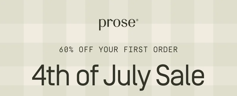 Prose | 60% off your first order