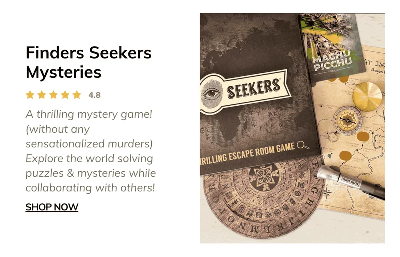 Finders Seekers Mysteries