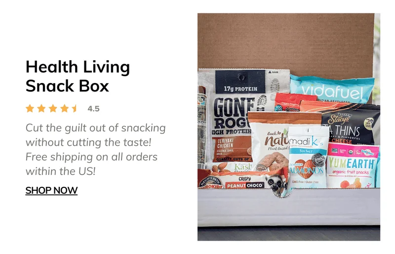 HealthyME Living Snack Box