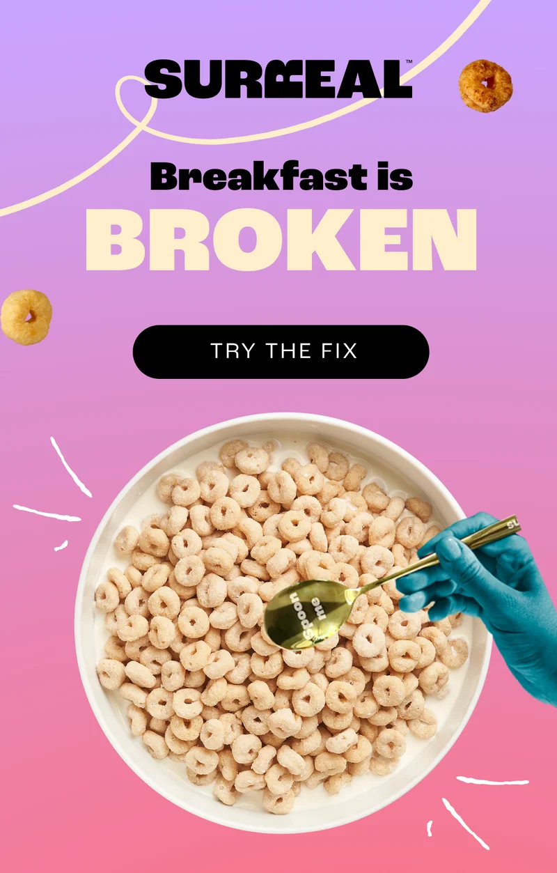 Breakfast is broken