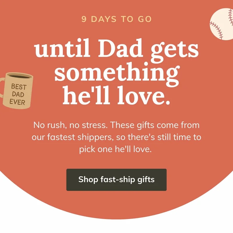 Shop Fast Shipping Father's Day Gifts