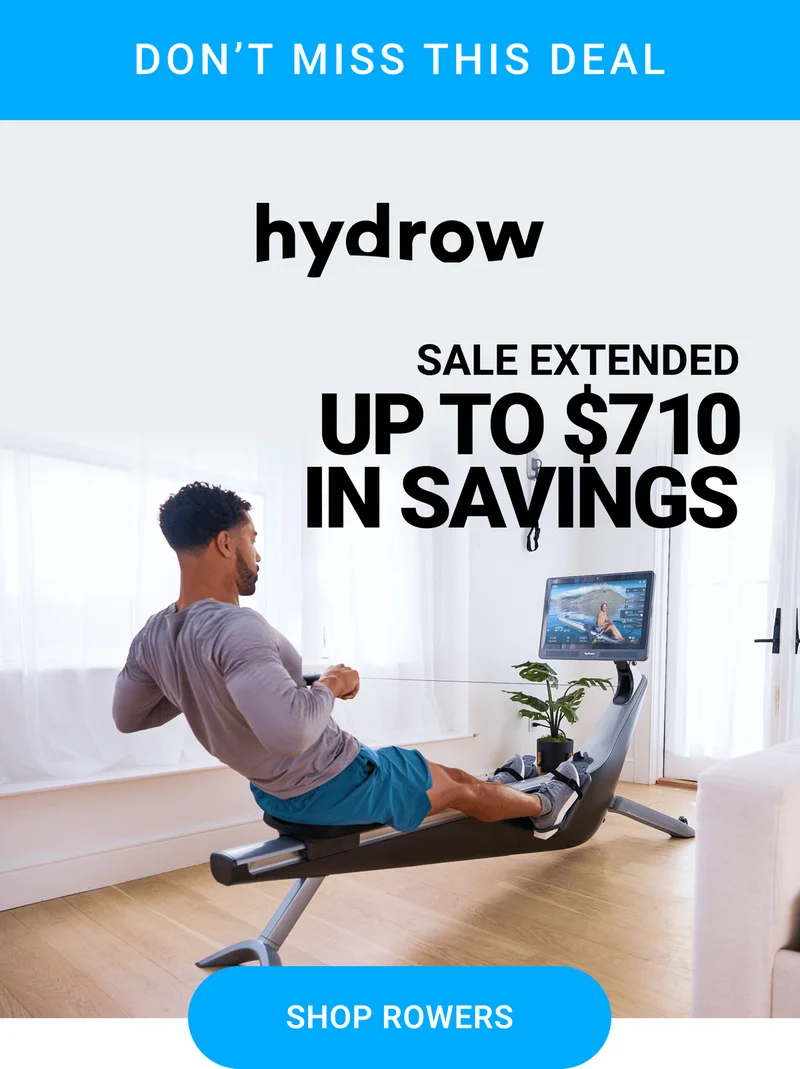 Don't miss this deal. Sale Extended. Up to $710 in savings. Shop Rowers.