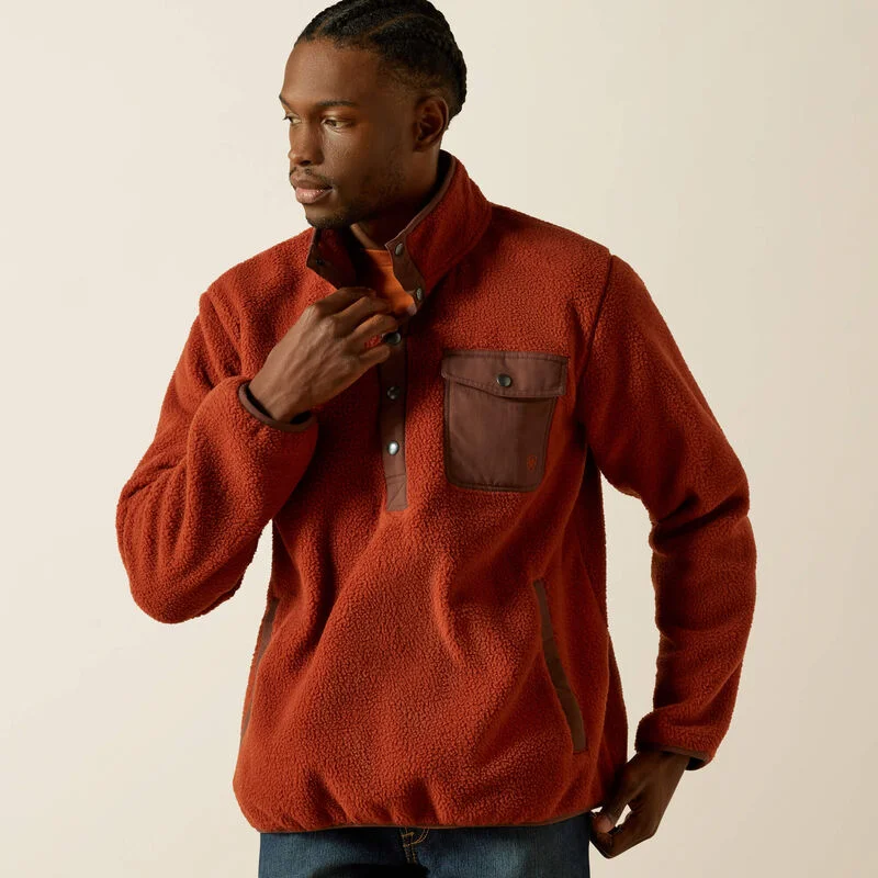 Polar Bear Mock Sweater