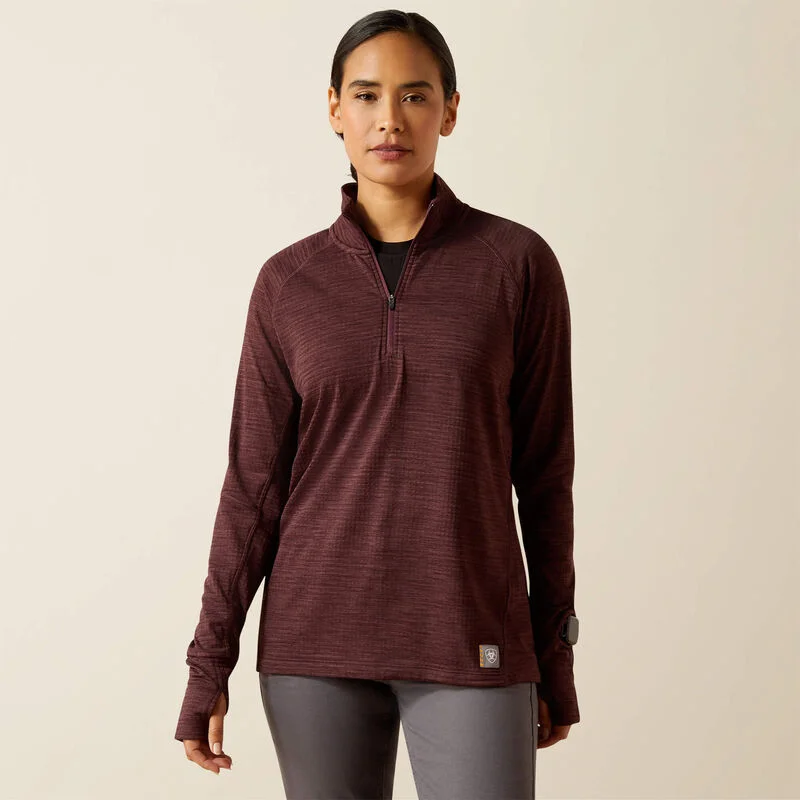 Rebar Gridwork 1/4 Zip Baselayer