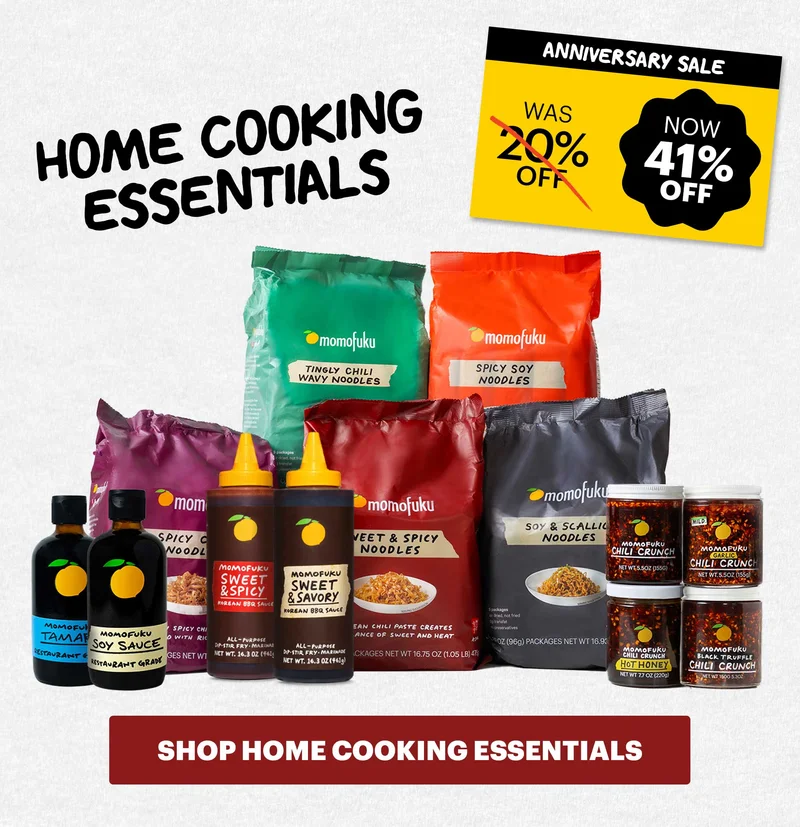 Header: Home Cooking Essentials (20% now 41%) CTA: SHOP HOME COOKING ESSENTIALS