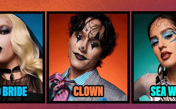 CLOWN, SEA WITCH, DEAD BRIDE