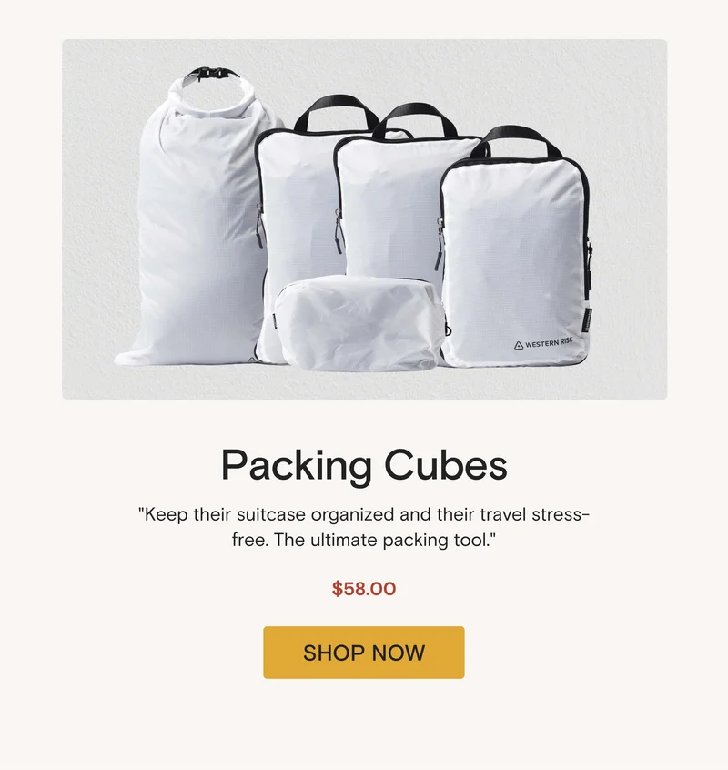 Packing Cubes