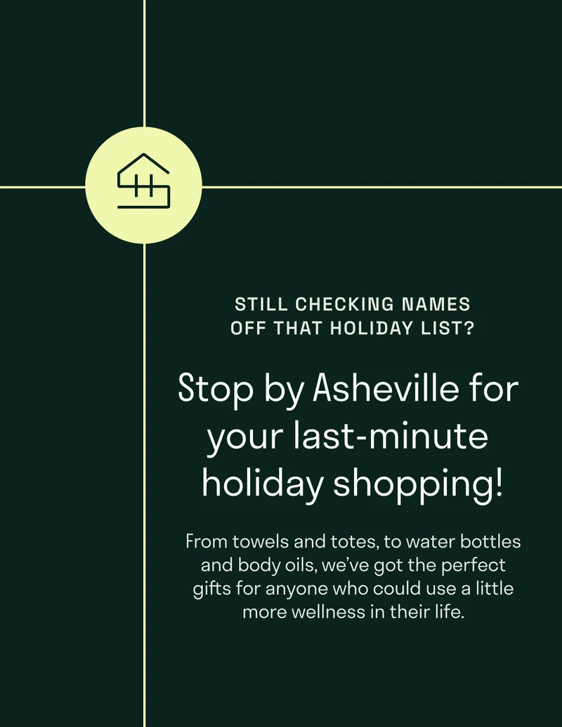Stop by for your last-minute holiday shopping.