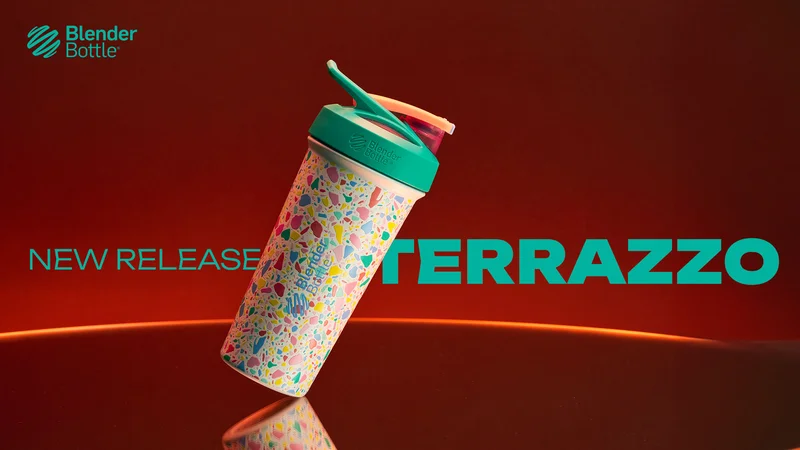 BlenderBottle Terrazzo