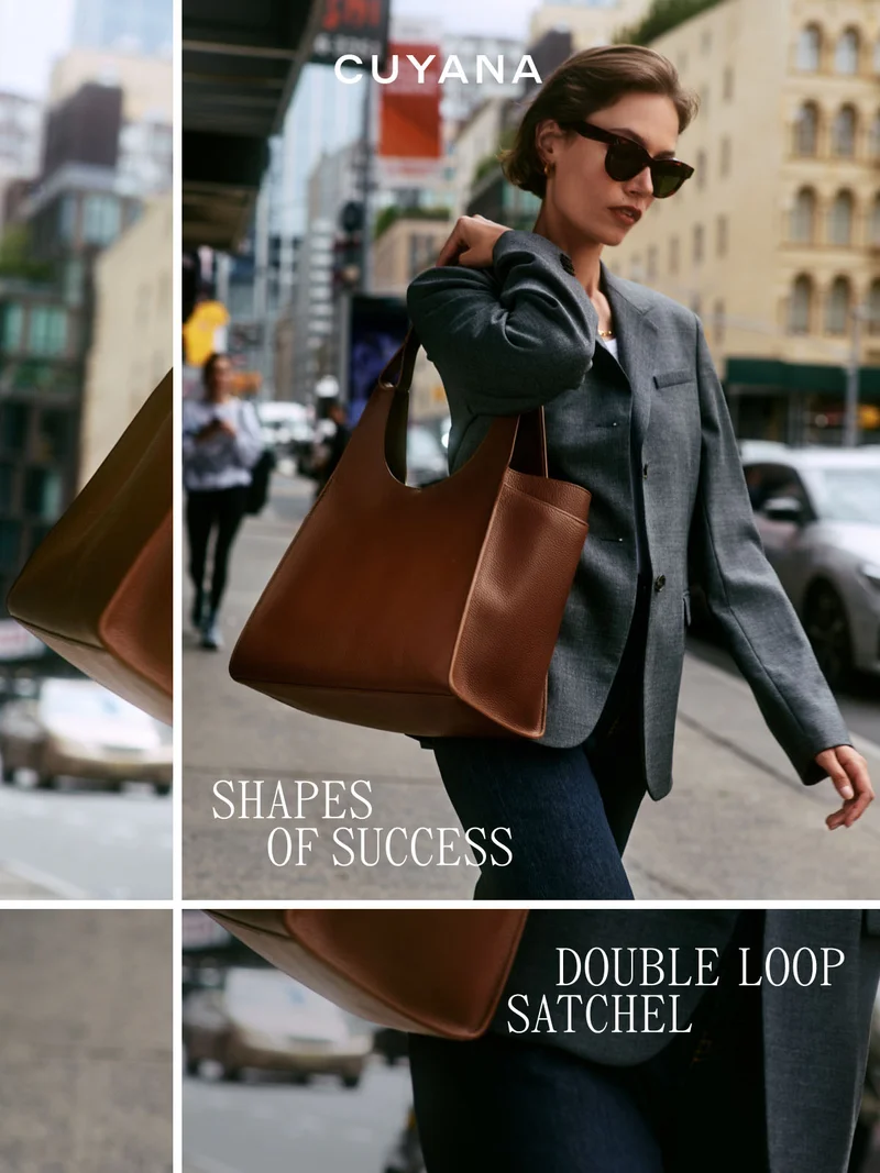 Shapes of Success Double Loop Satchel