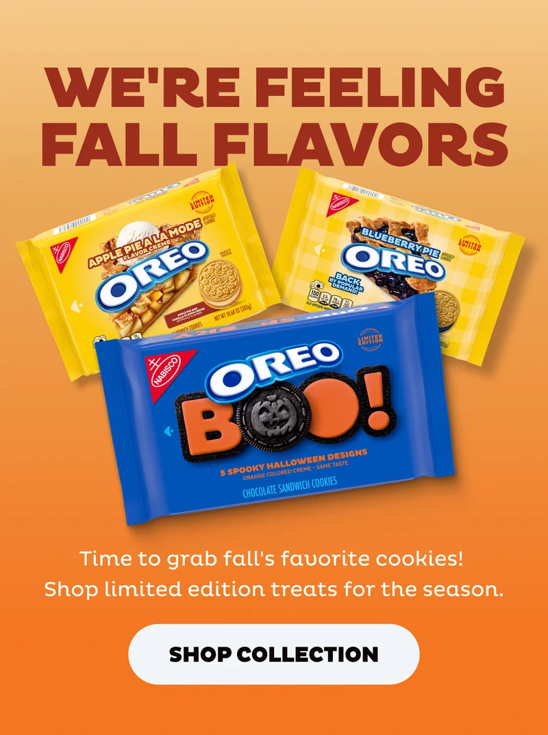 Shop OREO Cookie Fall Flavors