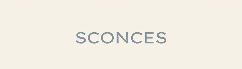Shop Sconces