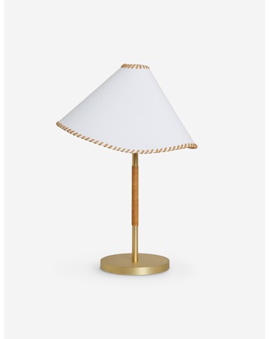 Arroyo Table Lamp by Élan Byrd-Brass