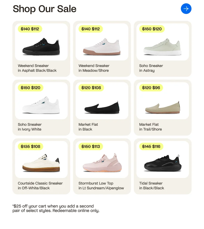Shop Our Sale
