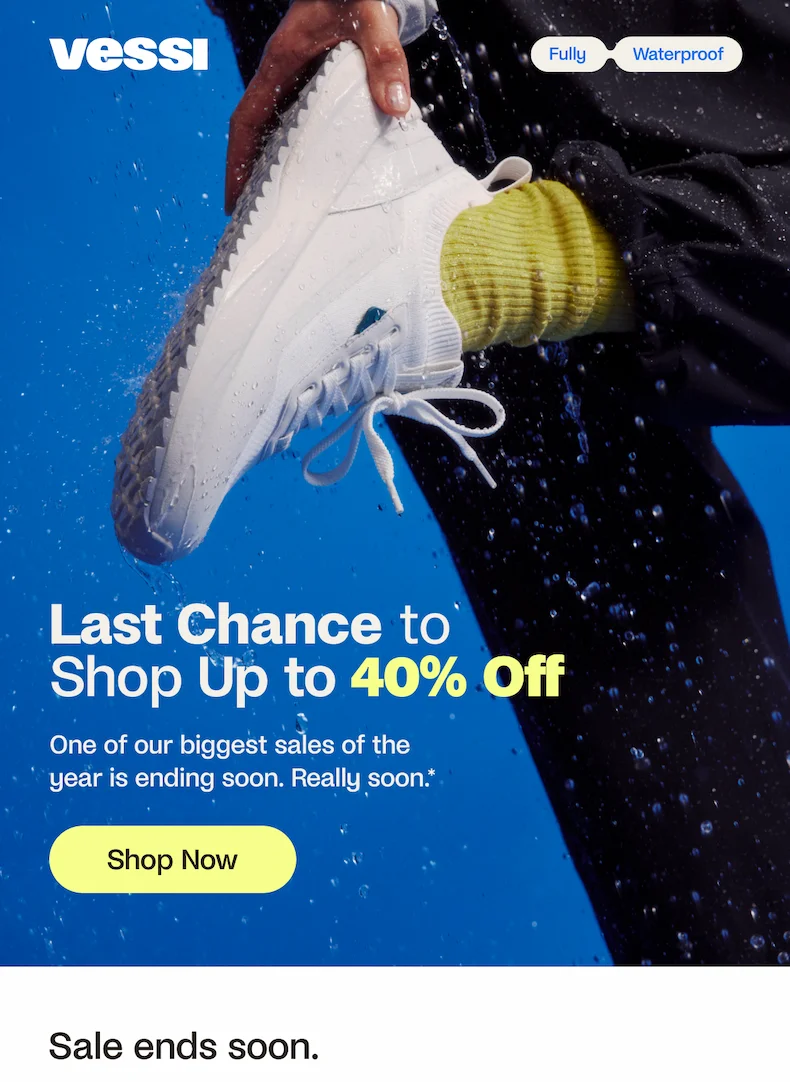 Last Chance to Shop Up to 40% Off