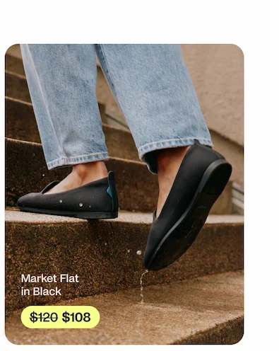 Market Flat In Black