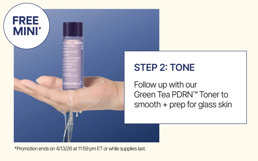 FREE PDRN TONER MINI WITH CLEANSER PURCHASE