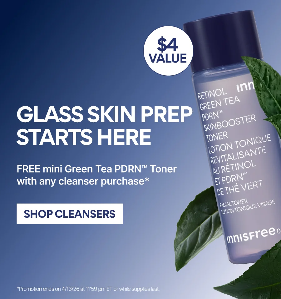 FREE PDRN TONER MINI WITH CLEANSER PURCHASE