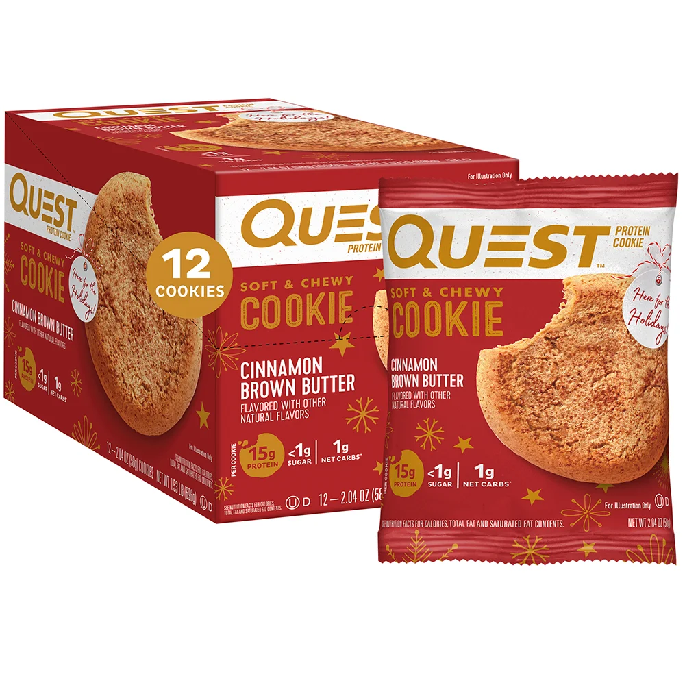 Image of Cinnamon Brown Butter<br> Protein Cookies