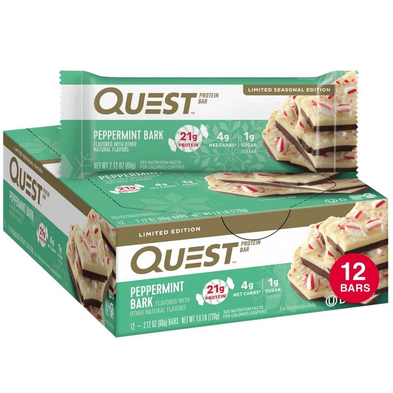 Image of Peppermint Bark <br>Protein Bars