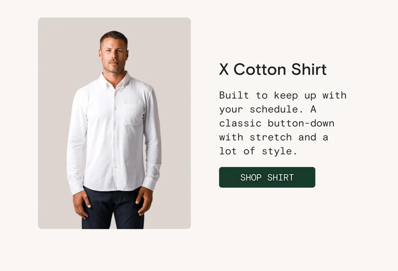 X Cotton Shirt