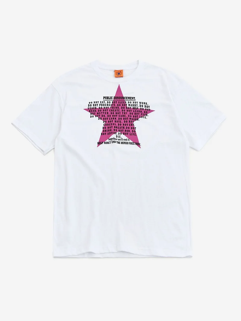 Image of Nancy Anarchy T-Shirt - White