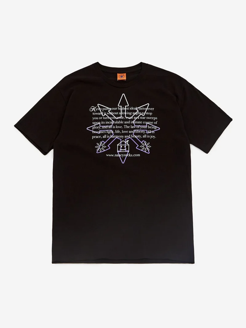 Image of Nancy All Is Joy T-Shirt - Black