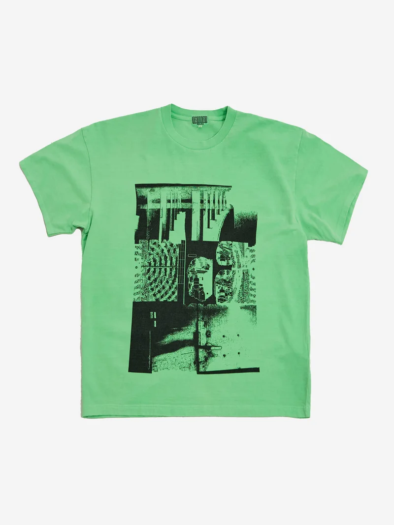Image of C.E Cav Empt Overdye MD Circumvent T-Shirt - Green