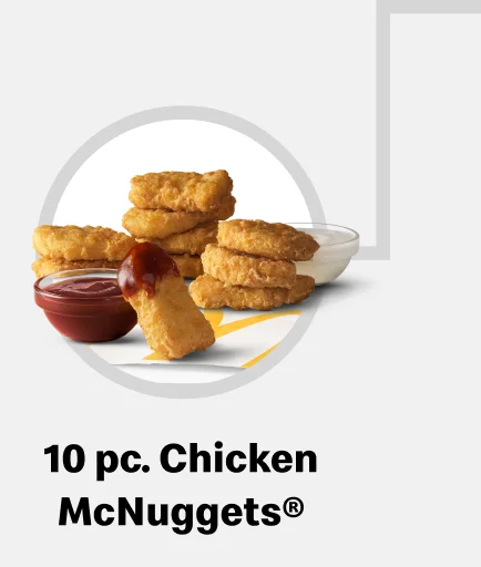 10 Piece Chicken McNuggets®