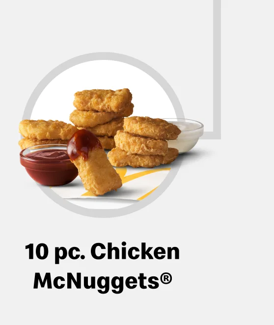 10 Piece Chicken McNuggets®